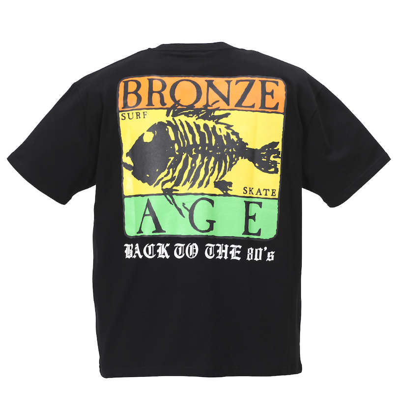 大きいサイズ メンズ BRONZE AGE (ブロンズエイジ) 半袖Tシャツ バックスタイル