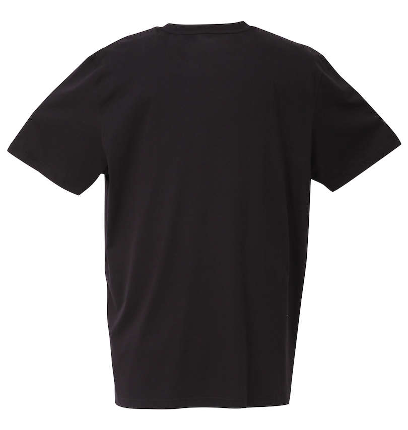 大きいサイズ メンズ adidas (アディダス) All Blacks コットン半袖Tシャツ バックスタイル