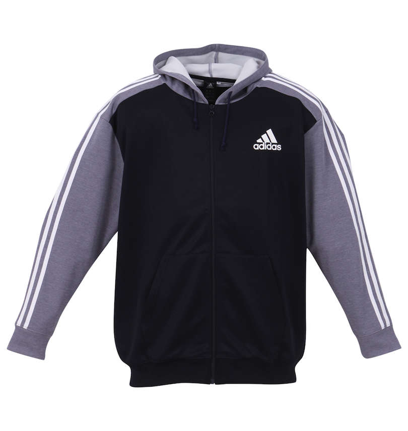 大きいサイズ メンズ adidas (アディダス) スウェットフルジップパーカー
                        