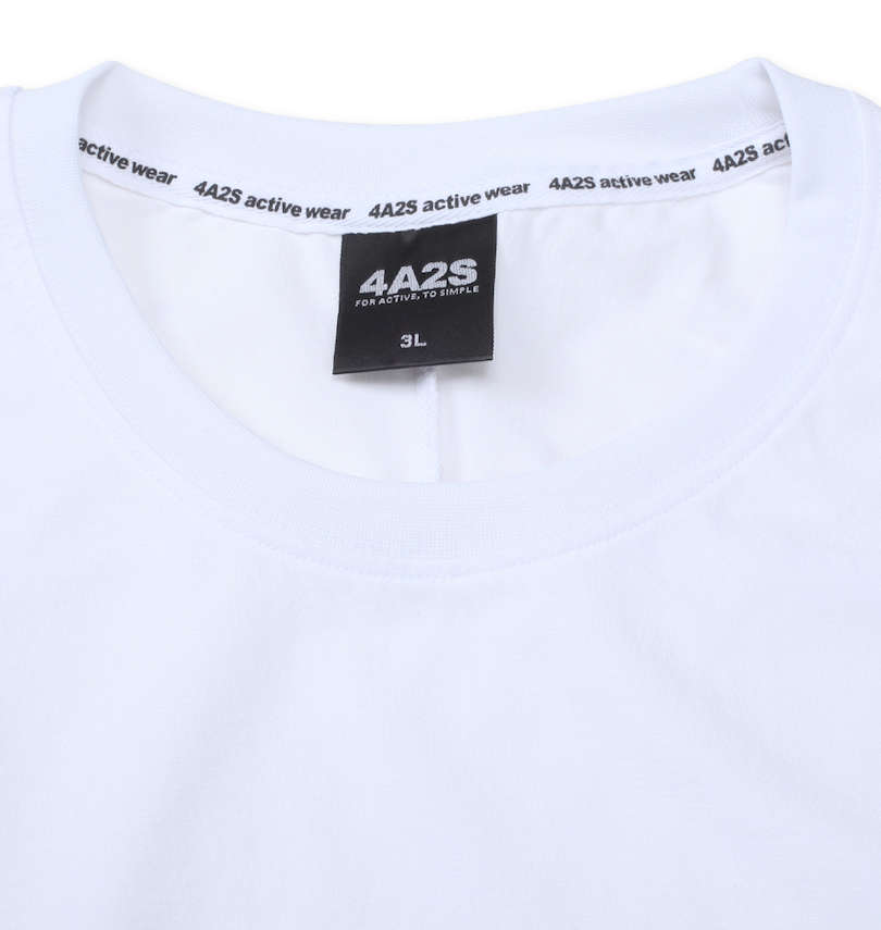 大きいサイズ メンズ 4A2S (フォーエーニエス) ボックスロゴ半袖Tシャツ 