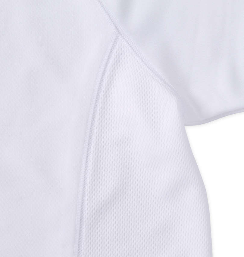 大きいサイズ メンズ Phiten (ファイテン) RAKUシャツSPORTSドライメッシュ半袖Tシャツ サイド：表メッシュ