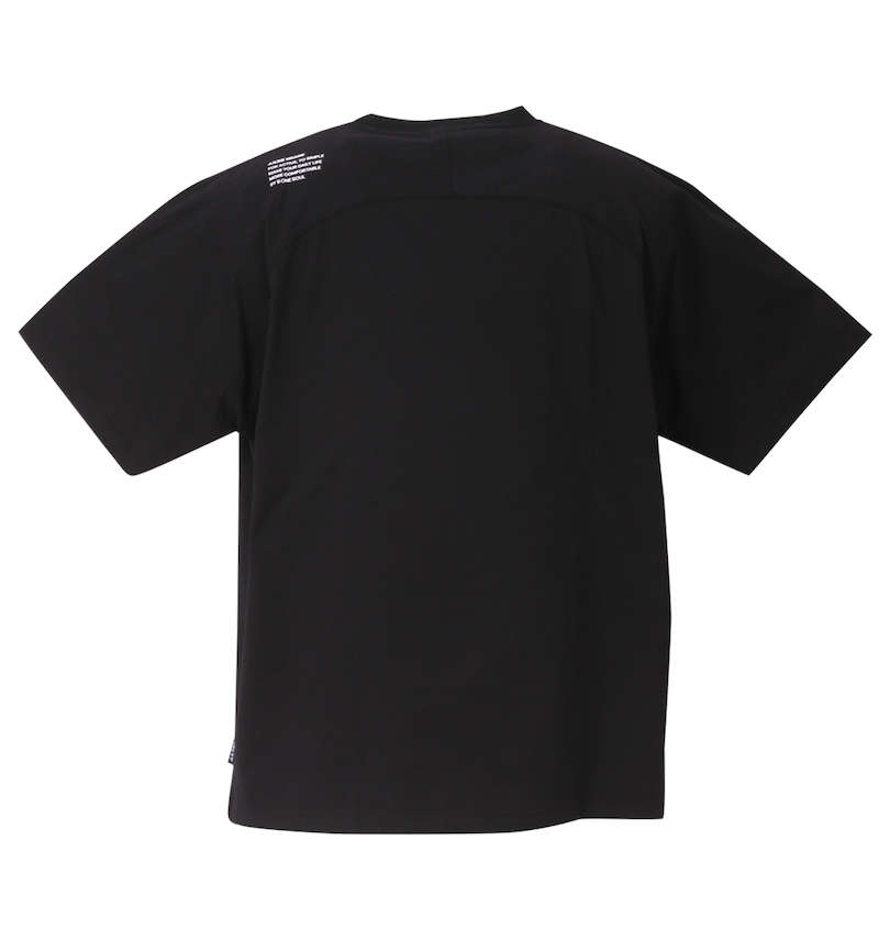 大きいサイズ メンズ 4A2S (フォーエーニエス) ボックスロゴ半袖Tシャツ バックスタイル