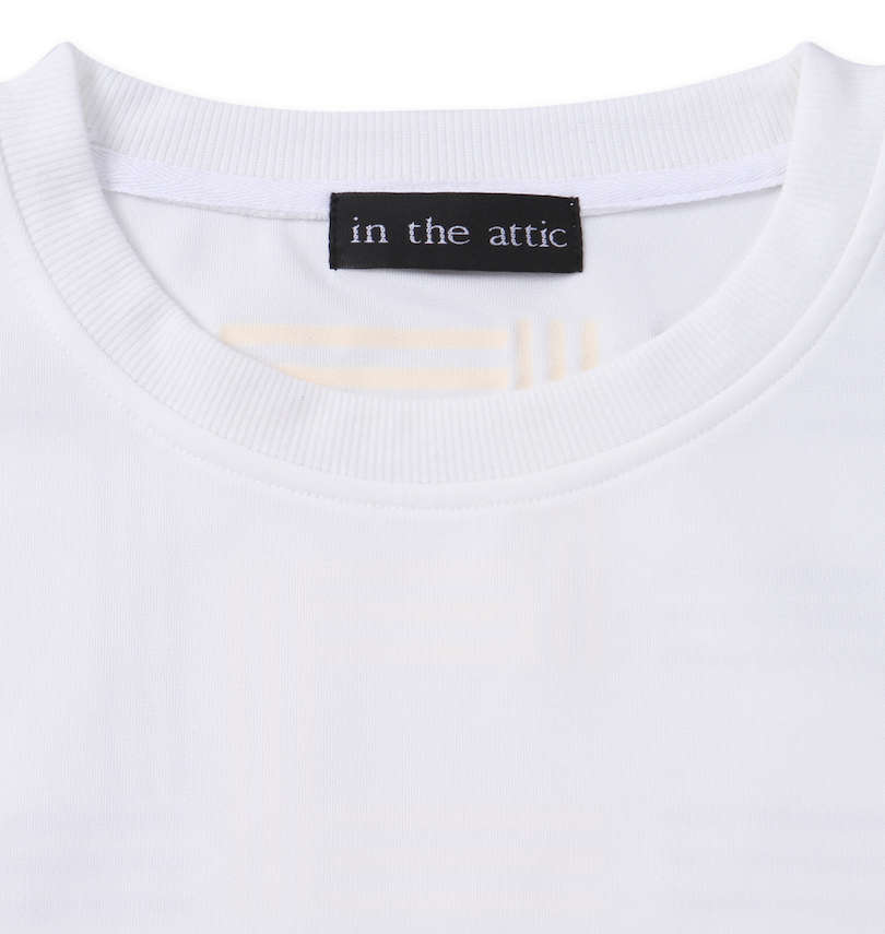 大きいサイズ メンズ in the attic (インジアティック) アーチロゴポンチ長袖Tシャツ 