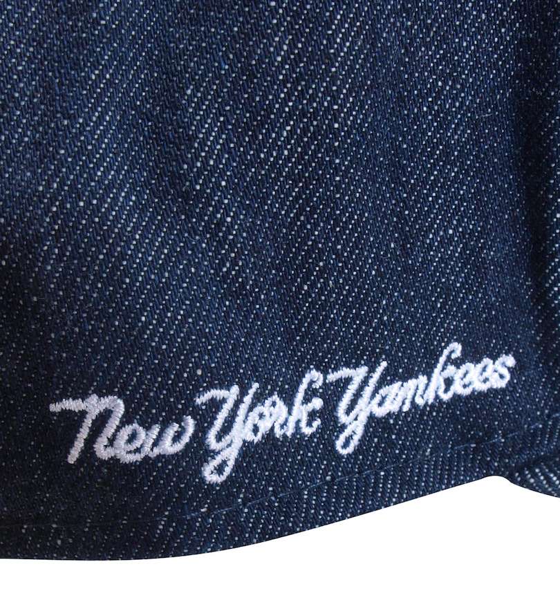 大きいサイズ メンズ NEW ERA (ニューエラ) 9FIFTY™ニューヨーク・ヤンキースDenimキャップ サイド刺繍