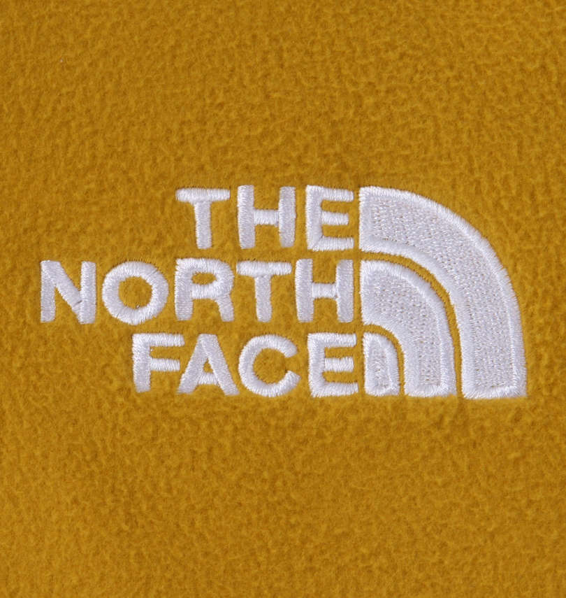 大きいサイズ メンズ THE NORTH FACE (ザ・ノース・フェイス) ハーフジップフリースジャケット 刺繍拡大
