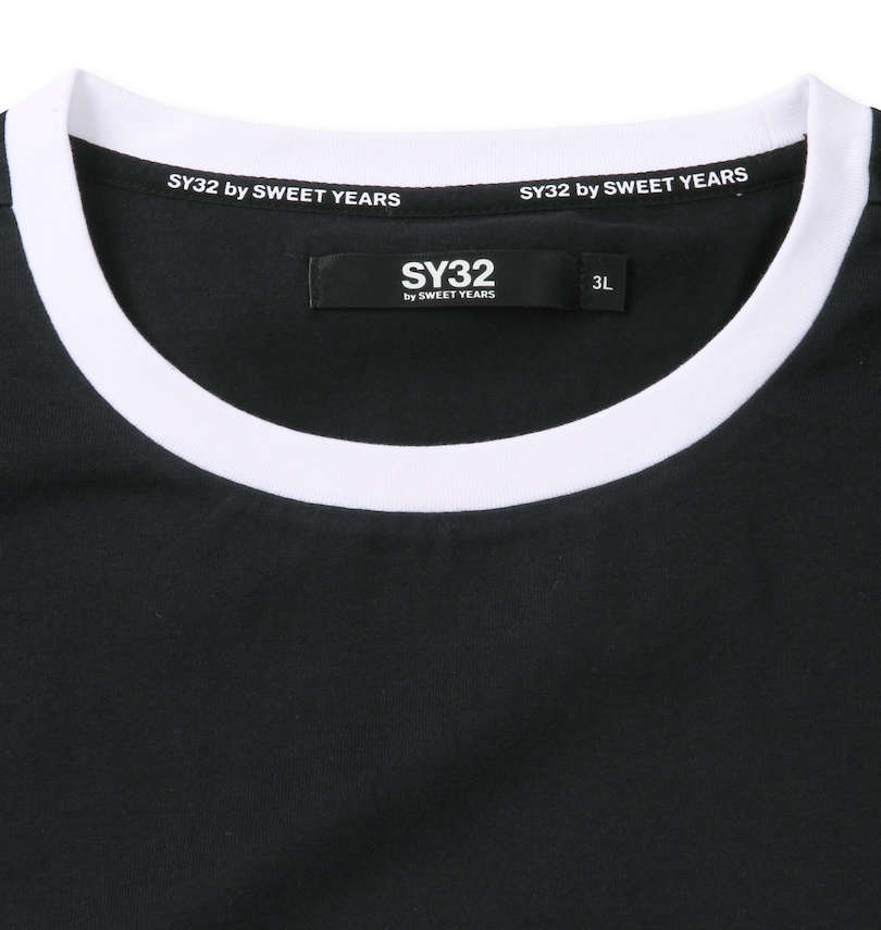 大きいサイズ メンズ SY32 by SWEET YEARS (エスワイサーティトゥバイスィートイヤーズ) エクスチェンジカルチョ半袖Tシャツ 