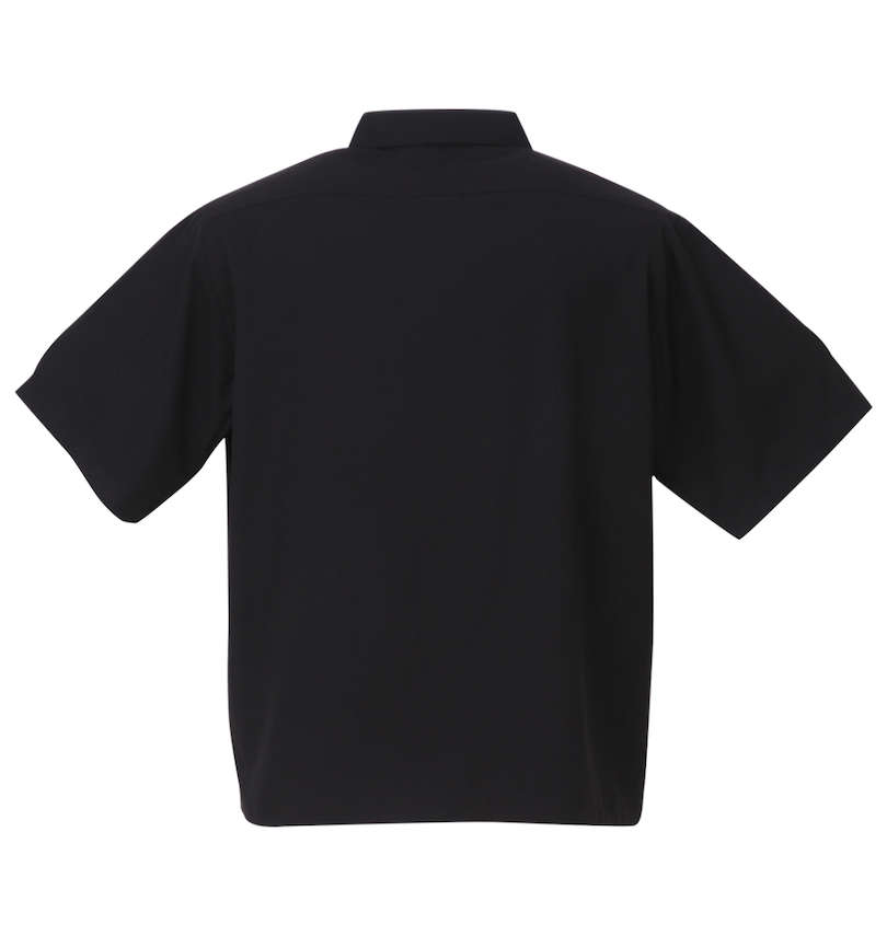 大きいサイズ メンズ CONVERSE (コンバース) ポリツイル刺繍入り半袖シャツ バックスタイル