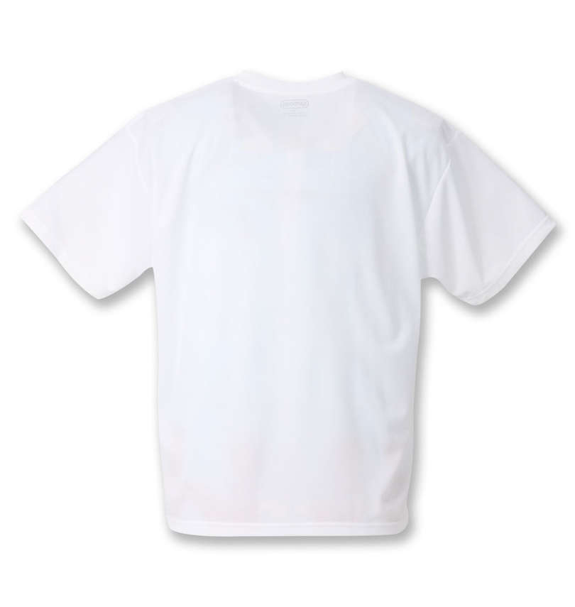 大きいサイズ メンズ OUTDOOR PRODUCTS (アウトドア プロダクツ) DRYメッシュ半袖Tシャツ バックスタイル
