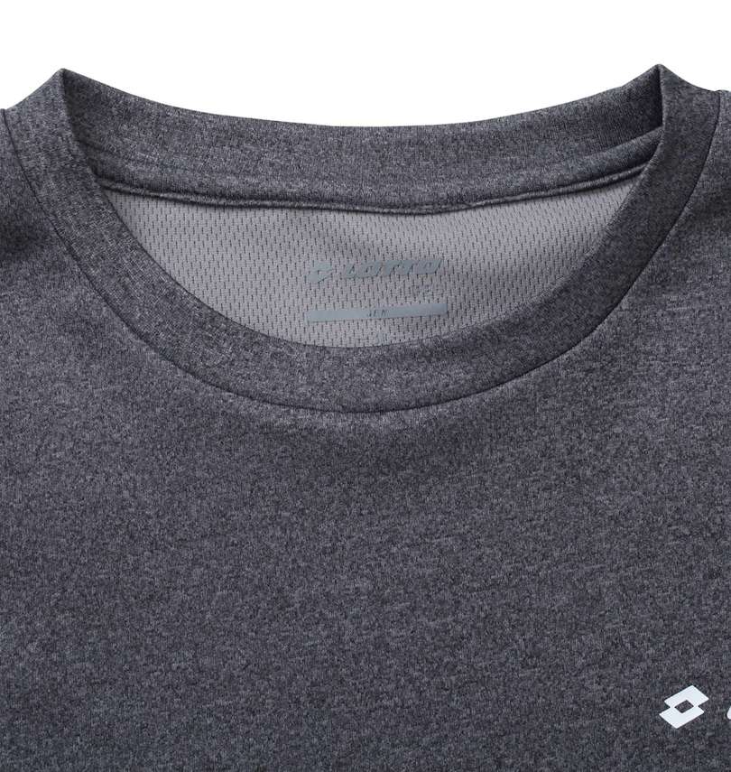 大きいサイズ メンズ LOTTO (ロット) DRYメッシュ杢半袖Tシャツ 