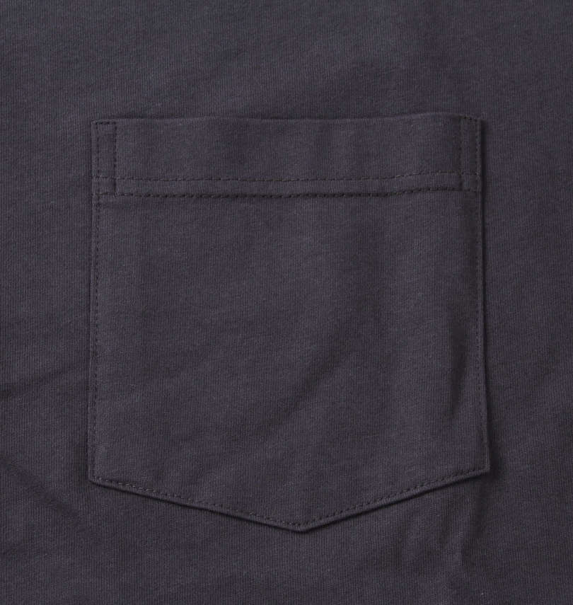 大きいサイズ メンズ EL.FO (エルフォ) ポケット付クルーネック長袖Tシャツ 胸ポケット