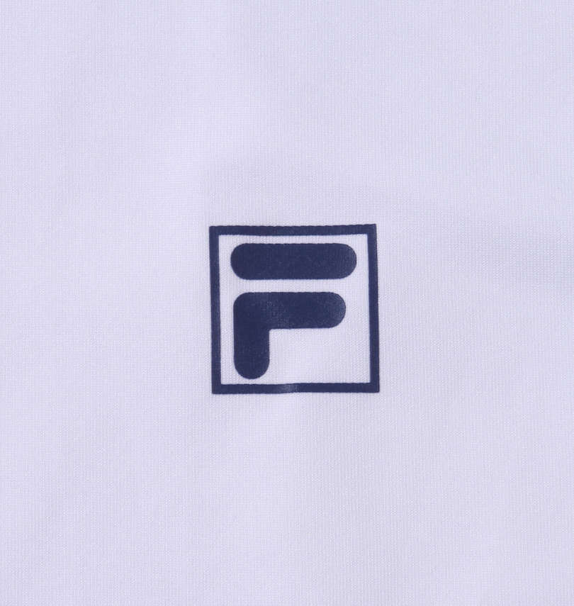 大きいサイズ メンズ FILA GOLF (フィラゴルフ) ハーフジップ半袖シャツ+インナーセット インナー胸プリント
