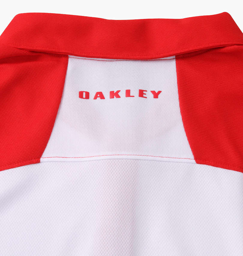 大きいサイズ メンズ OAKLEY (オークリー) 半袖ポロシャツ バックプリント