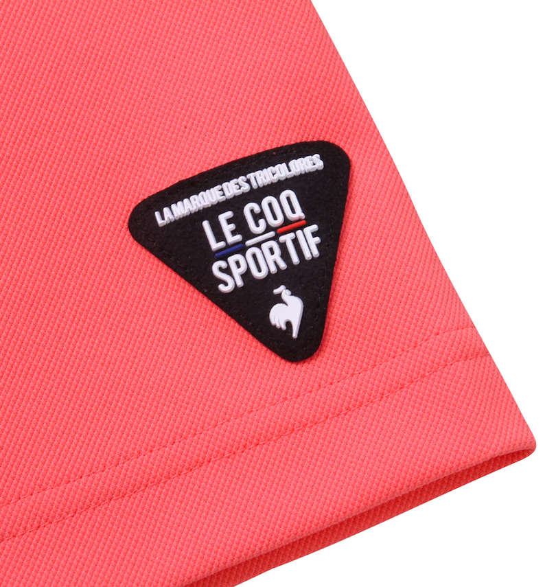 大きいサイズ メンズ LE COQ SPORTIF GOLF (ルコックスポルティフ　ゴルフ) ベーシック半袖シャツ 袖ワッペン