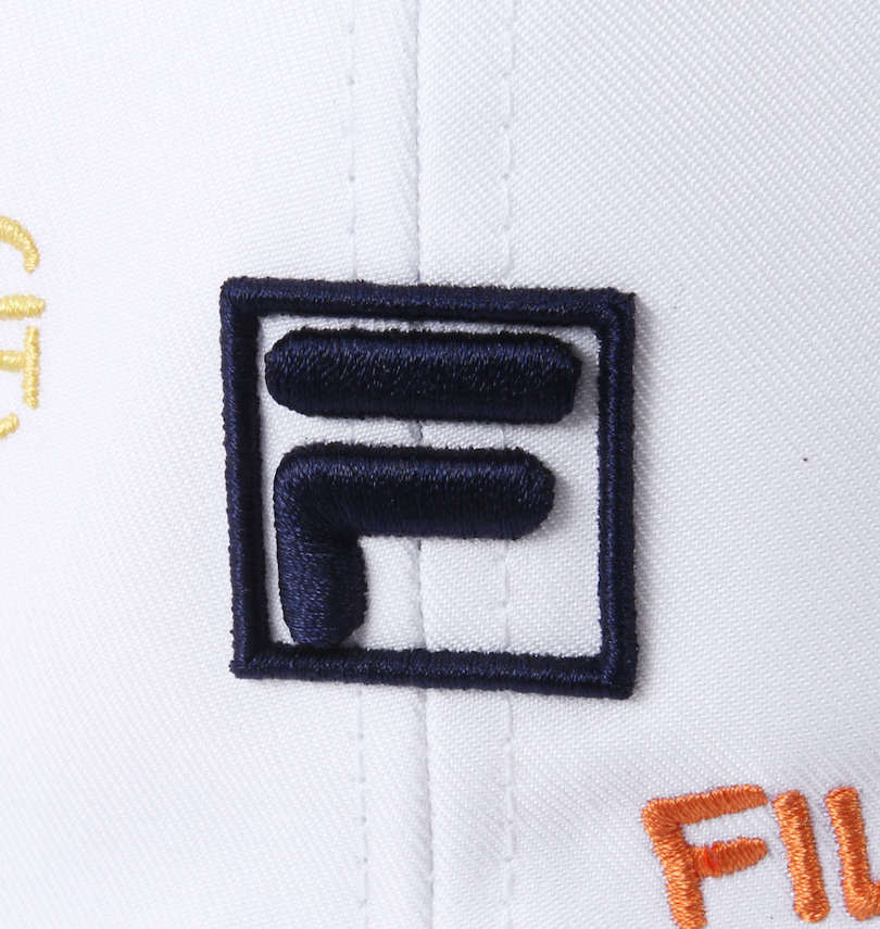 大きいサイズ メンズ FILA GOLF (フィラゴルフ) 飛び柄刺繍キャップ フロント刺繍
