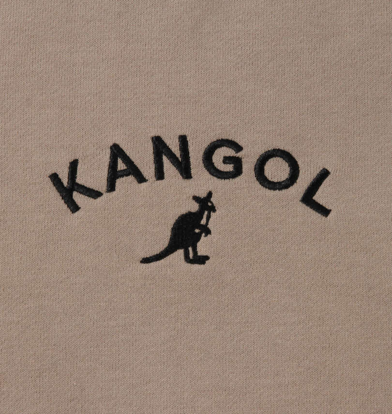大きいサイズ メンズ KANGOL (カンゴール) 裏毛クルートレーナー 刺繡