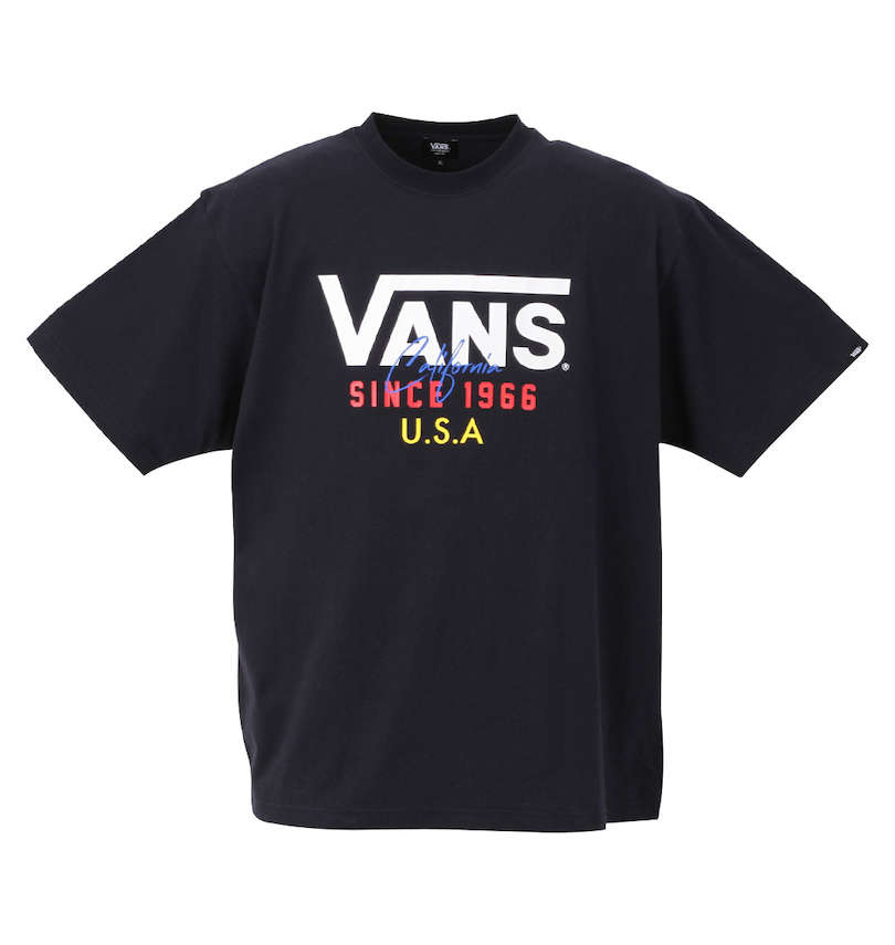 大きいサイズ メンズ VANS (バンズ) FLV USA半袖Tシャツ 