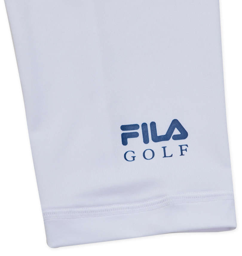 大きいサイズ メンズ FILA GOLF (フィラゴルフ) 半袖シャツ+インナーセット 袖口プリント