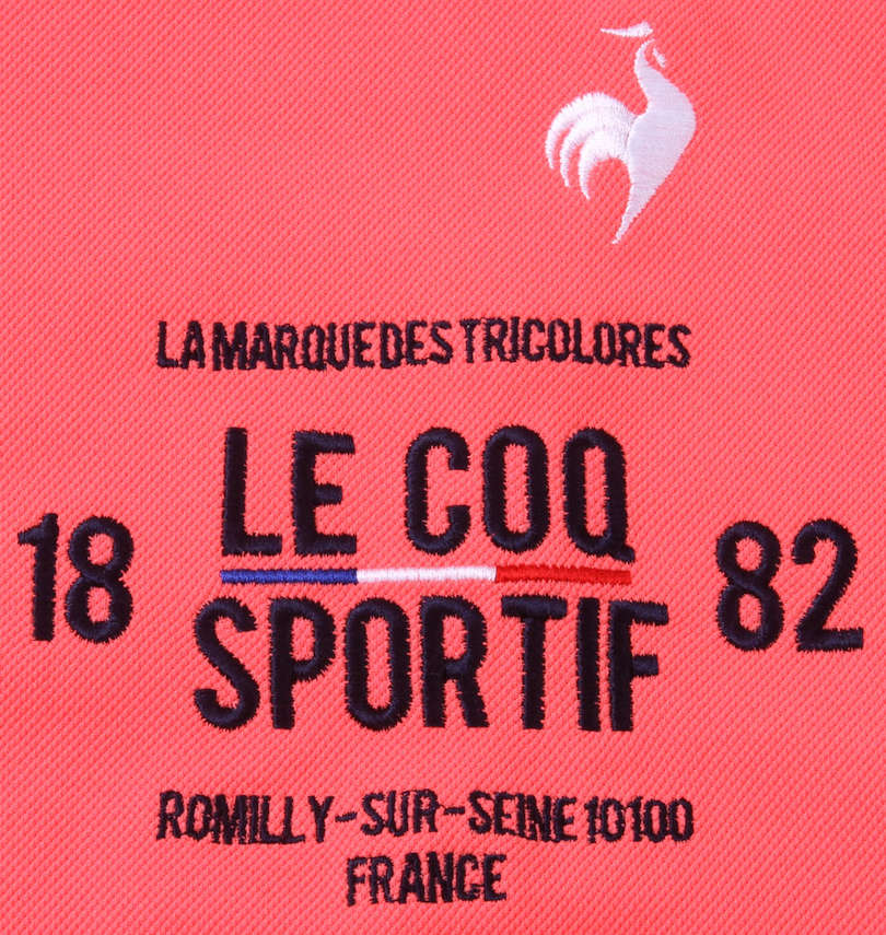 大きいサイズ メンズ LE COQ SPORTIF GOLF (ルコックスポルティフ　ゴルフ) ベーシック半袖シャツ 左胸刺繍