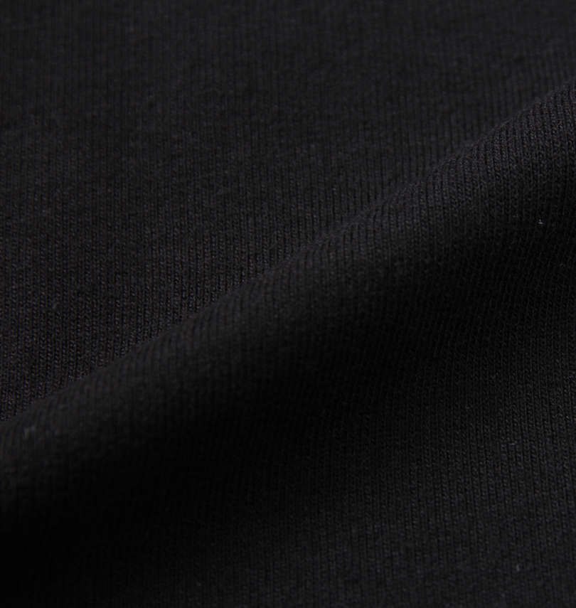 大きいサイズ メンズ 黒柴印和んこ堂 (クロシバジルシワンコドウ) ミニ裏毛半袖フルジップパーカー+半袖Tシャツ 生地拡大