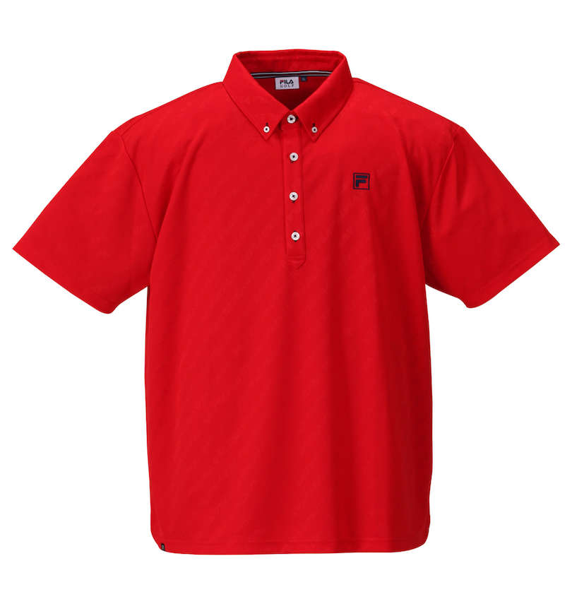 大きいサイズ メンズ FILA GOLF (フィラゴルフ) 半袖シャツ+インナーセット 半袖シャツ