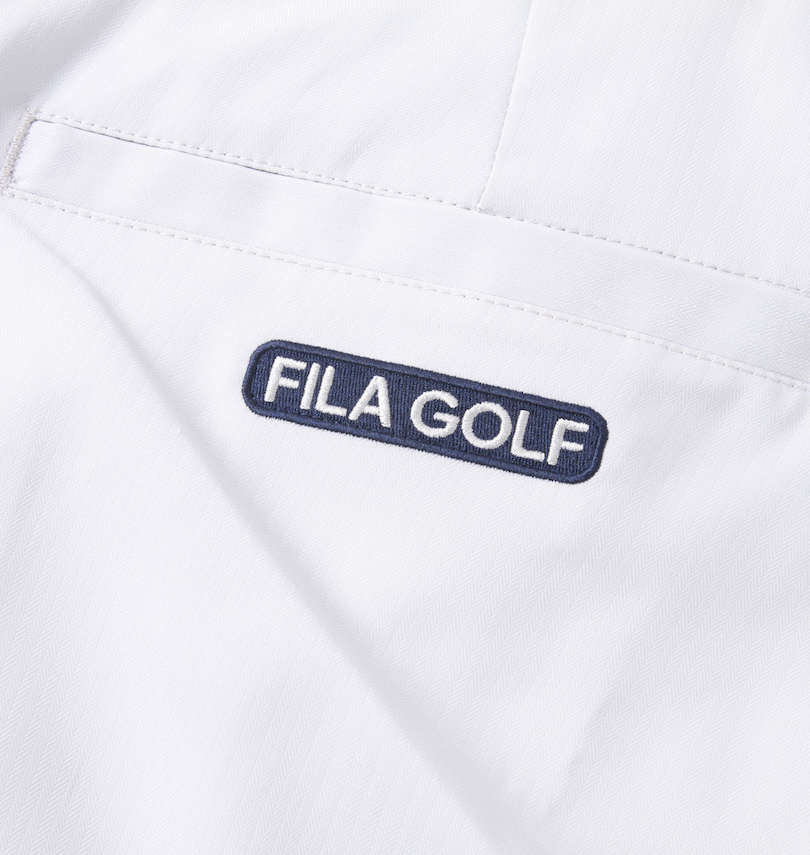 大きいサイズ メンズ FILA GOLF (フィラゴルフ) ヘリンボーン多機能ポケットパンツ バックポケット刺繍