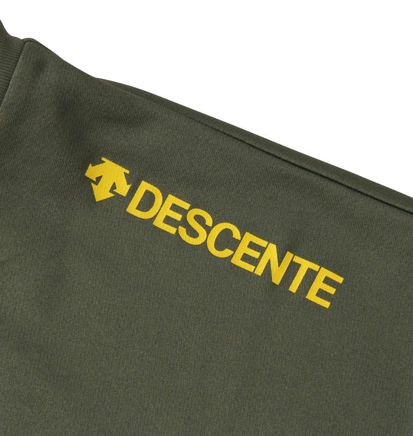 大きいサイズ メンズ DESCENTE (デサント) ドライリバースメッシュ半袖Tシャツ 肩部分