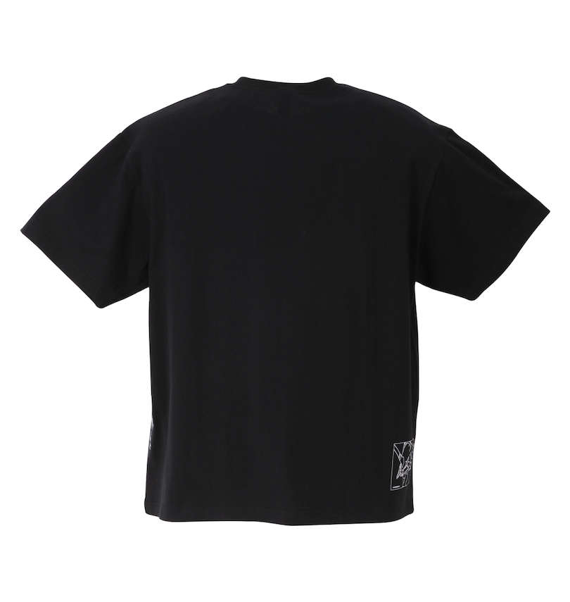 大きいサイズ メンズ F.P.O EVANGELION (エフピーオー エヴァンゲリオン) 半袖Tシャツ バックスタイル