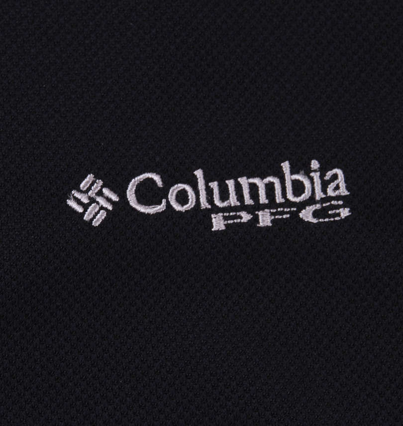 大きいサイズ メンズ Columbia (コロンビア) パーフェクトキャスト半袖ポロシャツ 刺繍拡大