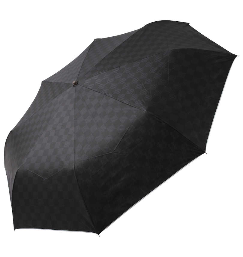 大きいサイズ メンズ UVION (ユビオン) UVカット晴雨兼用60㎝折り畳み傘 