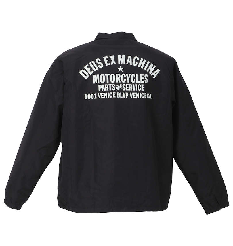 大きいサイズ メンズ DEUS EX MACHINA (デウス エクス マキナ) コーチジャケット
                        バックスタイル