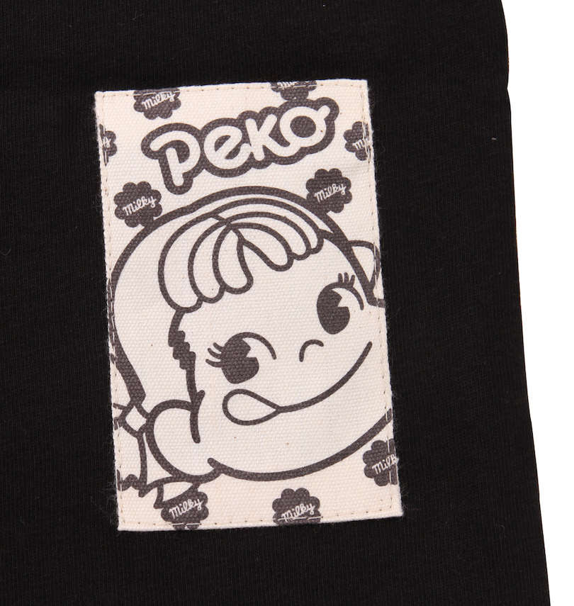 大きいサイズ メンズ PeKo&PoKo (ペコ アンド ポコ) カラープリント半袖Tシャツ 左裾