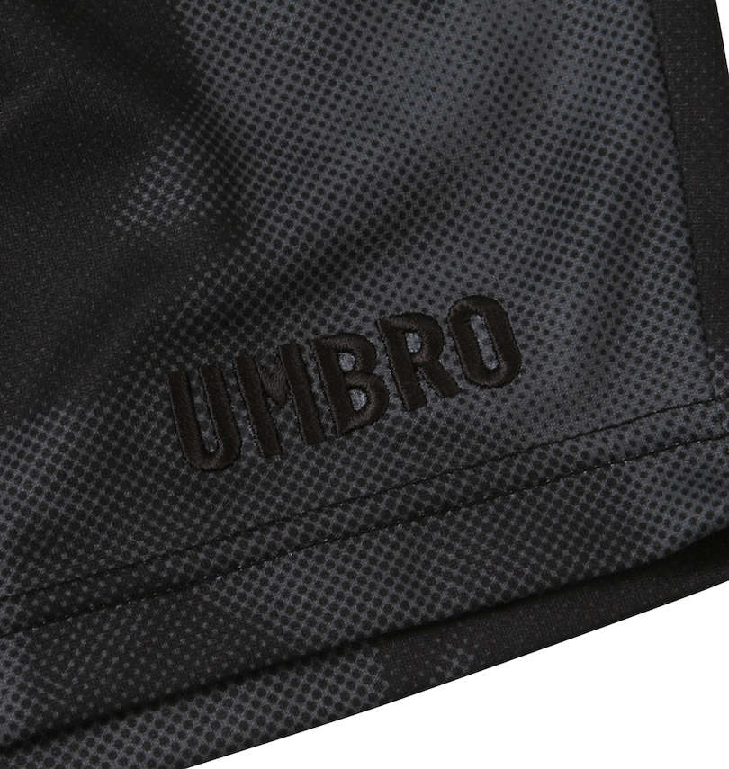 大きいサイズ メンズ UMBRO (アンブロ) イングランドカモグラフィックハーフパンツ 裾刺繍