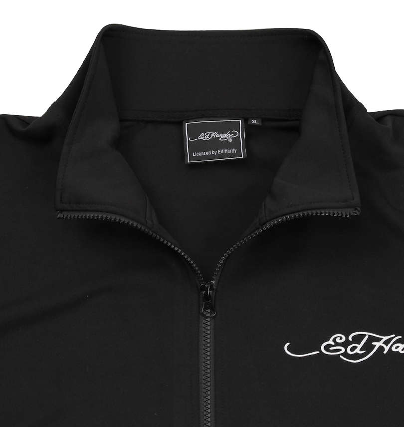 大きいサイズ メンズ Ed Hardy (エドハーディ) 刺繍&プリントジャージセット
                        