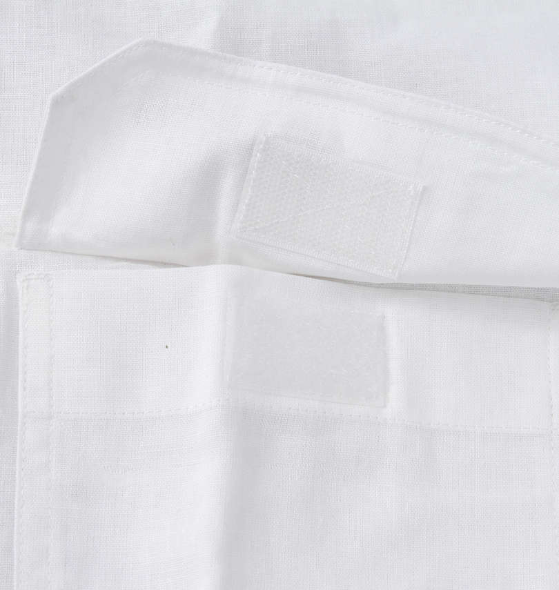大きいサイズ メンズ OUTDOOR PRODUCTS (アウトドア プロダクツ) 綿麻ロールアップ長袖シャツ 胸ポケット（マジックテープ付）