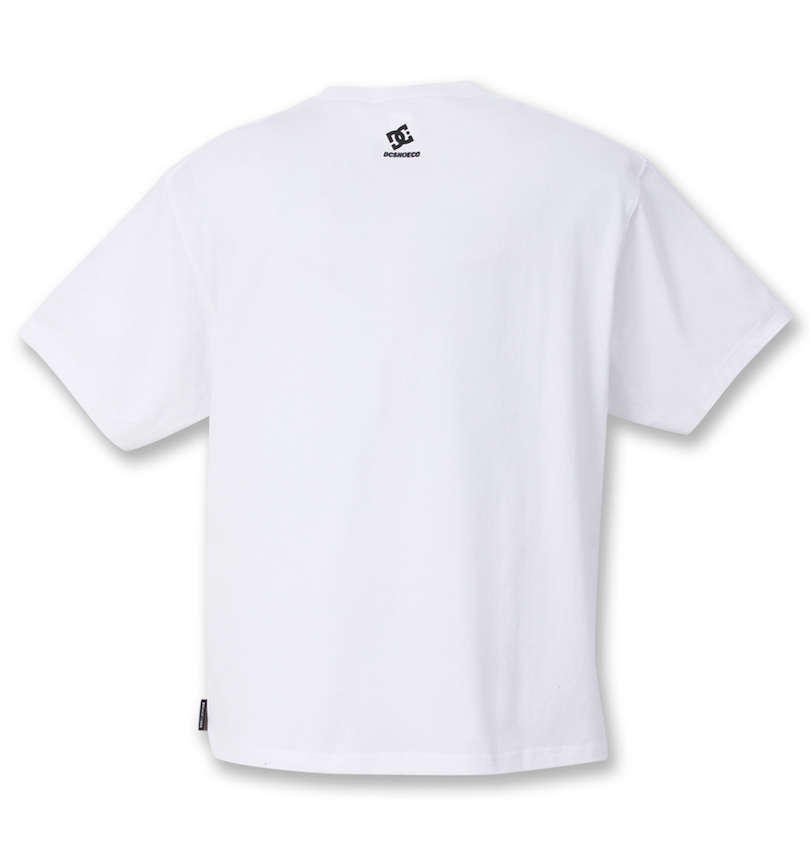 大きいサイズ メンズ DCSHOES (ディーシーシューズ) 21 20S BASIC VERTICAL半袖Tシャツ バックスタイル