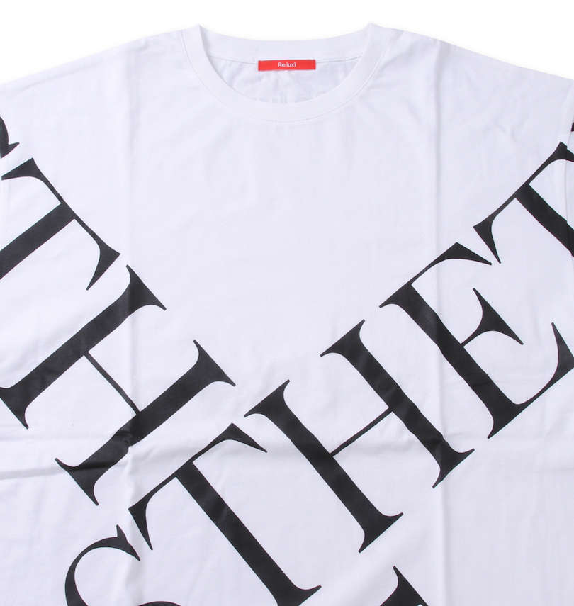 大きいサイズ メンズ Re:luxi (リラクシー) クロスロゴ半袖Tシャツ 