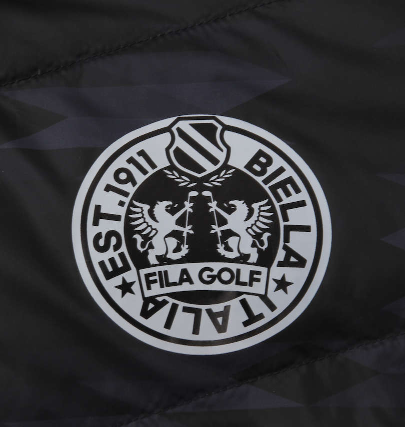 大きいサイズ メンズ FILA GOLF (フィラゴルフ) ライトダウンジャケット 