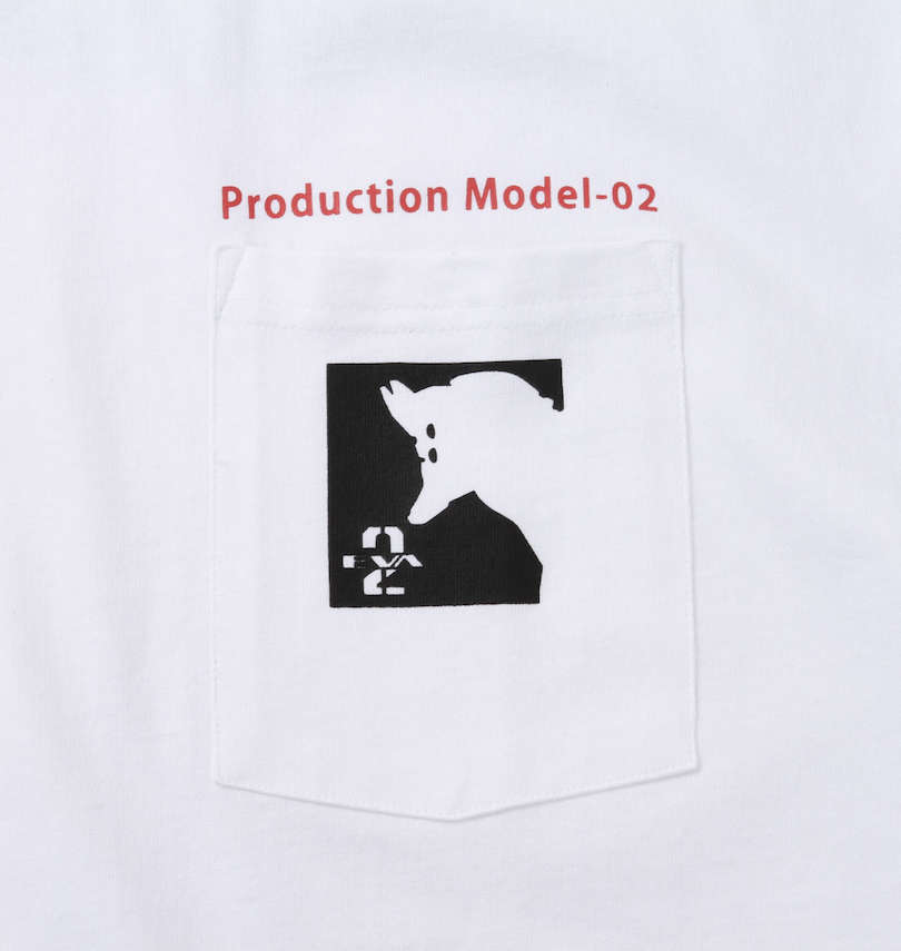 大きいサイズ メンズ F.P.O EVANGELION (エフピーオー エヴァンゲリオン) 半袖Tシャツ 左胸ポケット