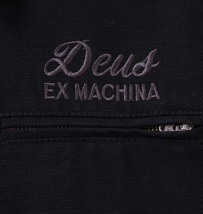 大きいサイズ メンズ DEUS EX MACHINA (デウス エクス マキナ) ワークジャケット 左胸ポケット