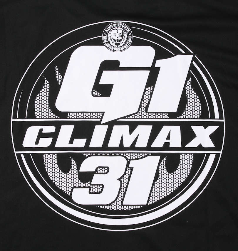 大きいサイズ メンズ SOUL SPORTS×新日本プロレス (ソウル×シンニホンプロレス) G1 CLIMAX31大会半袖Tシャツ バックプリント