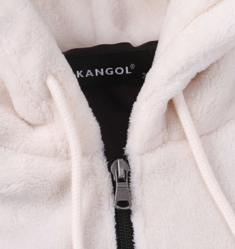 大きいサイズ メンズ KANGOL (カンゴール) シルキーフリースジャケット 