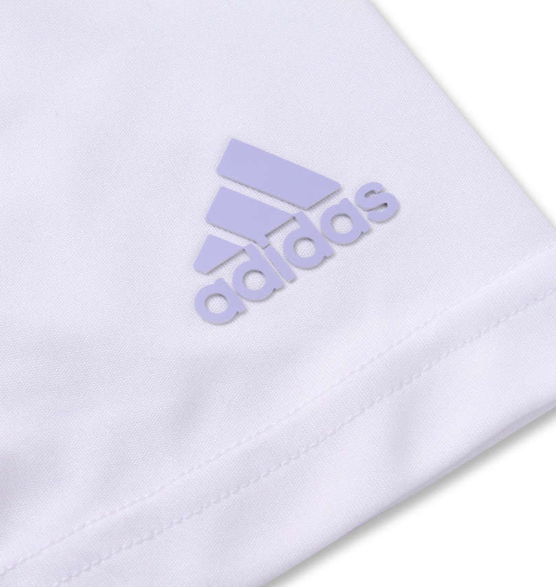 大きいサイズ メンズ adidas golf (アディダスゴルフ) エンボスパターン半袖シャツ+ハイネック長袖Tシャツ 長袖Tシャツ袖口