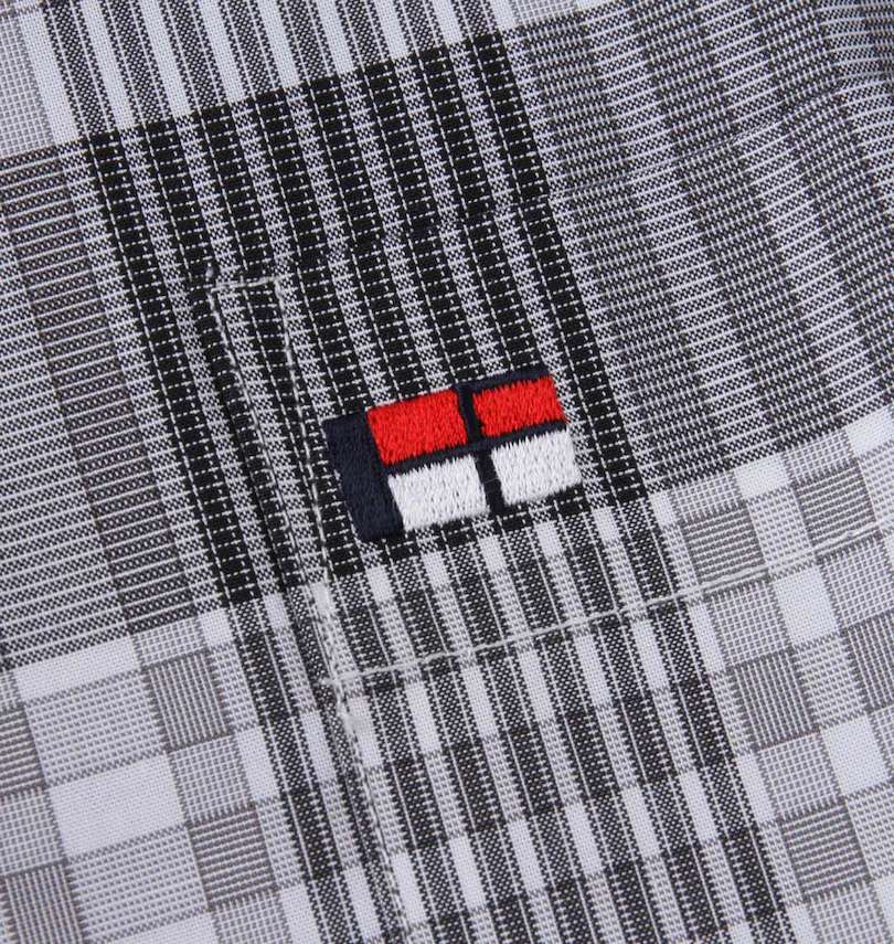 大きいサイズ メンズ H by FIGER (エイチバイフィガー) マルチチェックB.D半袖シャツ 刺繍