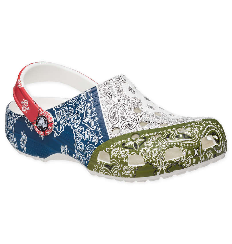 大きいサイズ メンズ crocs (クロックス) サンダル(CLASSIC BANDANA CLOG)
                        