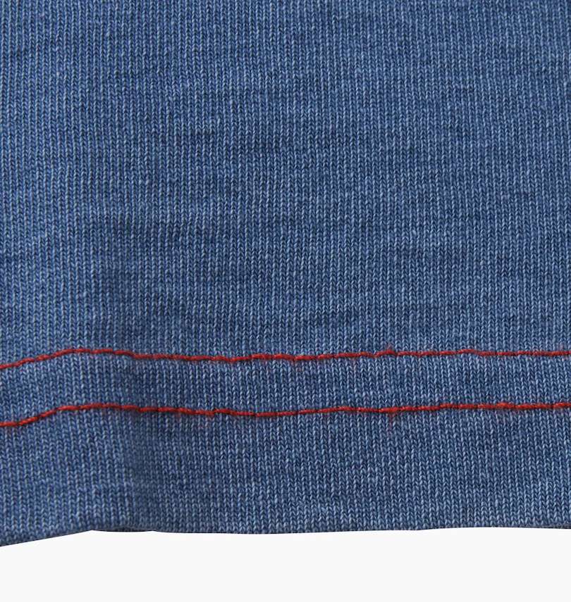 大きいサイズ メンズ DEUS EX MACHINA (デウス エクス マキナ) 半袖Tシャツ 赤のステッチライン