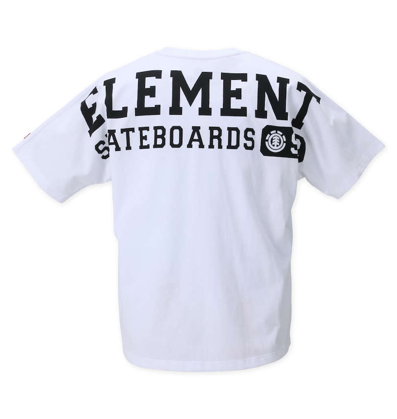 大きいサイズ メンズ ELEMENT (エレメント) 92半袖Tシャツ バックスタイル