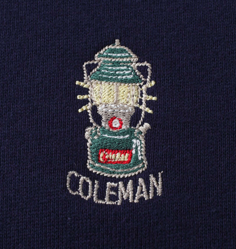 大きいサイズ メンズ Coleman (コールマン) 裏起毛プルパーカー 刺繍