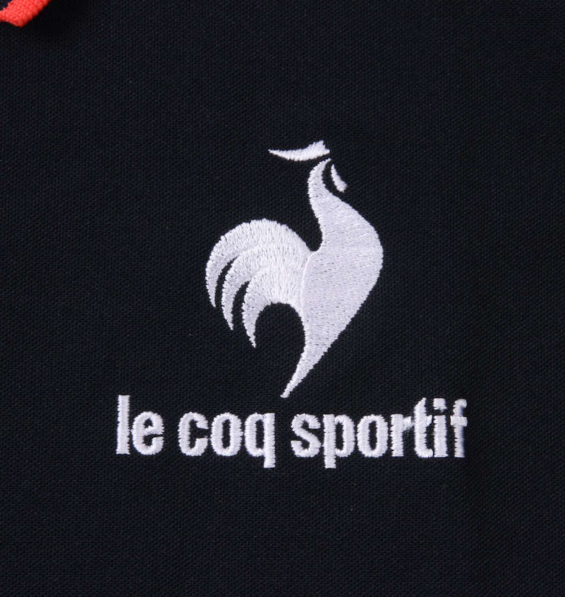 大きいサイズ メンズ LE COQ SPORTIF (ルコックスポルティフ) サンスクリーンヘランカ半袖ポロシャツ 胸の刺繍