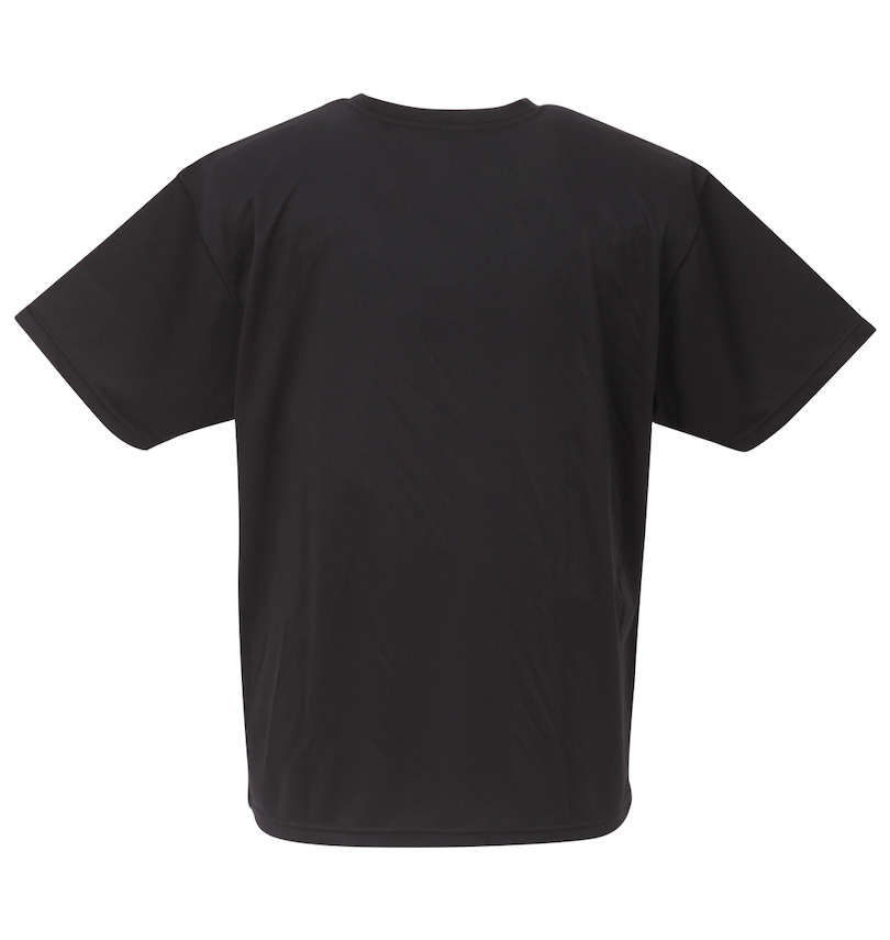 大きいサイズ メンズ NEW ERA (ニューエラ) バーチカルロゴ半袖Tシャツ バックスタイル