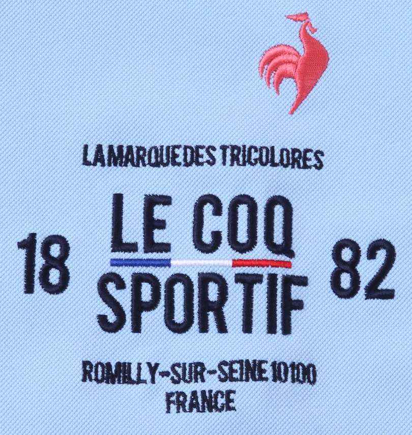 大きいサイズ メンズ LE COQ SPORTIF GOLF (ルコックスポルティフ　ゴルフ) ベーシック半袖シャツ 刺繍